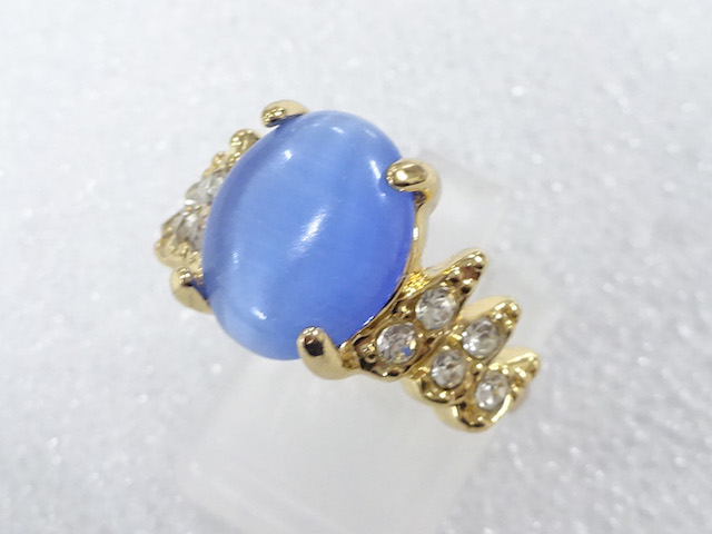 色石　指輪(14号)